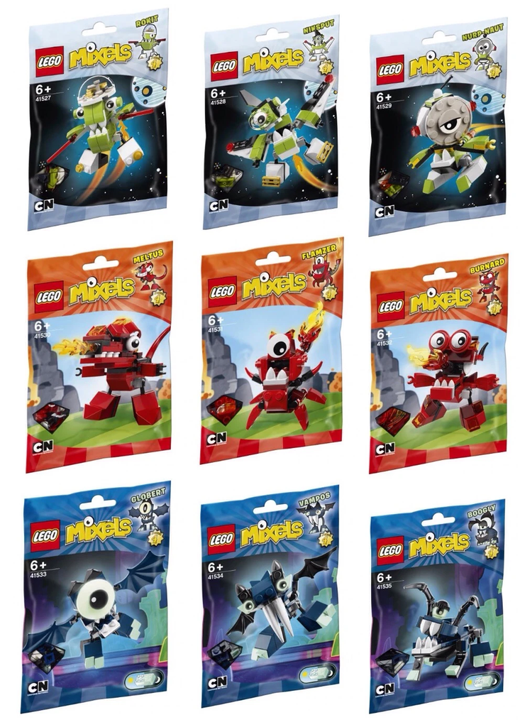 LEGO Mixels Series 4 Set of 9 Characters My Toy Shop